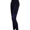 Tights-Black Sport Purple