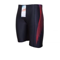 swim-shorts-black-red-stripes