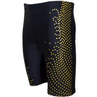 swim-shorts-black-yellow-dots