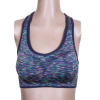 Padded Sports Bra - Grey Multicolor