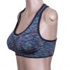 Padded Sports Bra - Grey Multicolor