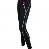 Tights-Black-Green stripe