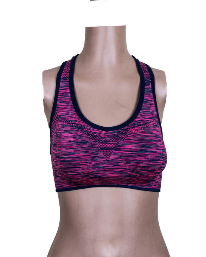 Padded Sports Bra - Maroon Padded Sports Bra - Maroon