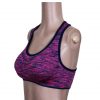 Padded Sports Bra - Maroon