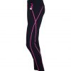 Tights-Black-Pink stripe